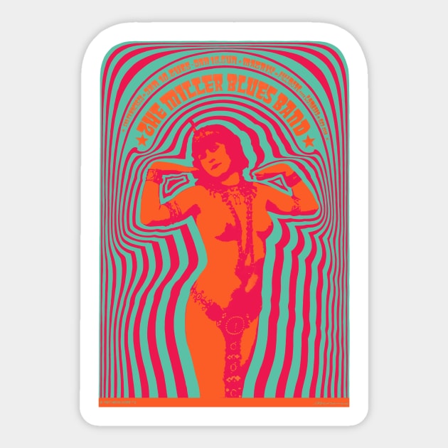 Neon Rose Sticker by Doc Multiverse Designs